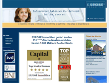 Tablet Screenshot of expose-immobilien.de